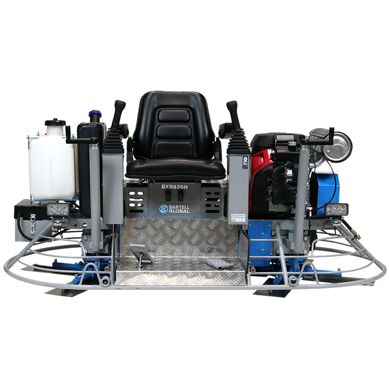 Bartell_Global_BXR836_Hydraulic_Ride_on_Trowel_Front_View