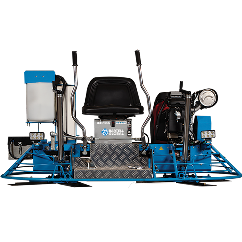 Bartell_Global_BXR836_Ride_on_Trowel_Front_View