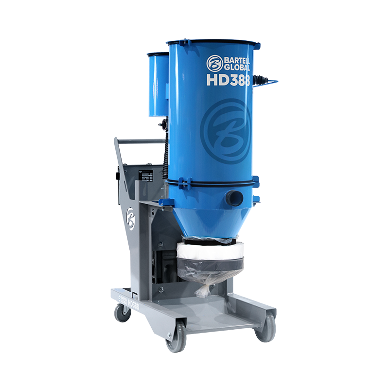 Bartell_Global_HD388_HEPA_Dust_Extractor_Three_Quarter_View