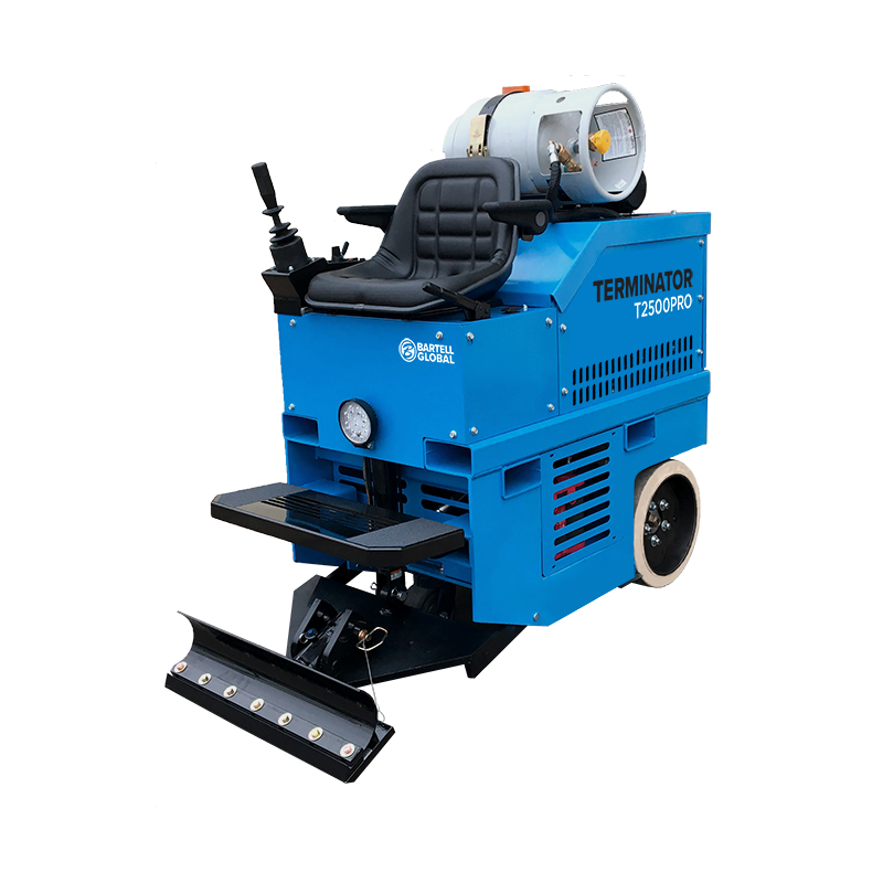 Bartell_Global_Terminator_T2500PRO_Ride_on_Floor_Scraper_Front_View