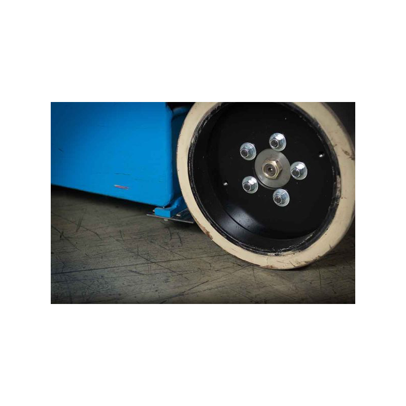 Bartell_Global_Terminator_T3000EI_Ride_on_Floor_Scraper_Wheel_Close_Up_View