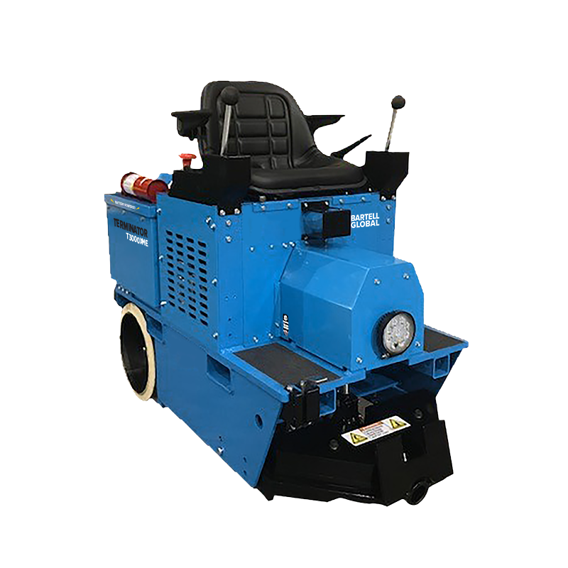 Bartell_Global_Terminator_T3000XME_Ride_on_Floor_Scraper_Front_View