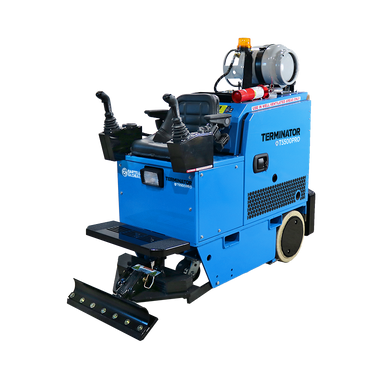 Bartell_Global_Terminator_T5500PRO_Ride_on_Floor_Scraper_Front_View