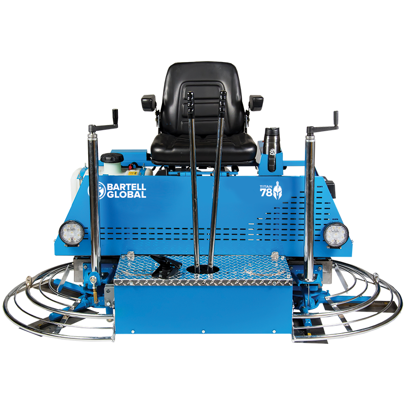 Bartell_Global_Titan_78_Ride_on_Trowel_Front_View