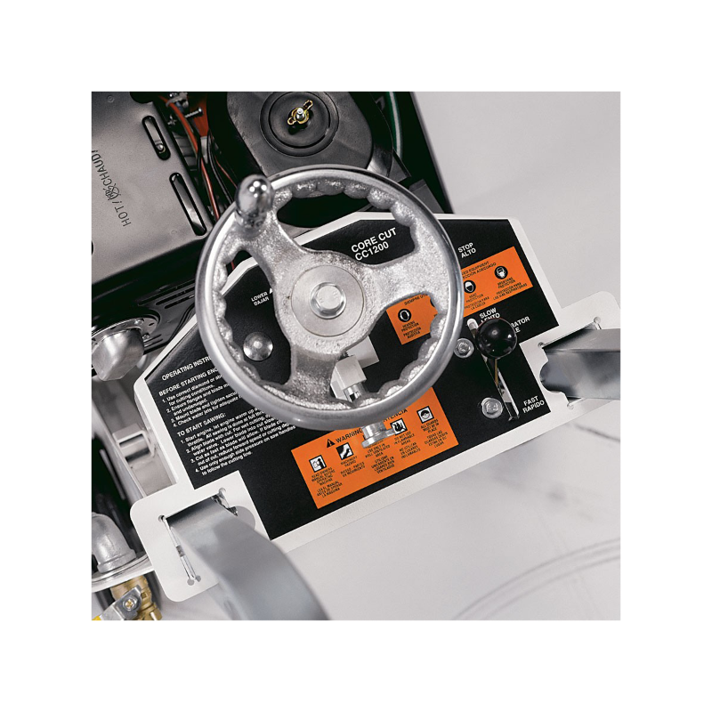 Core_Cut_CC1200XL_Small_Walk_Behind_Saw_Steering_Wheel_Close_up_View