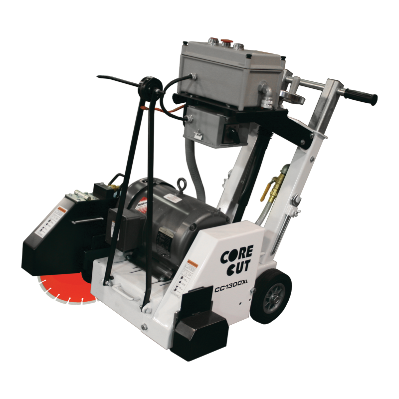 Core_Cut_CC1300XL_Small_Walk_Behind_Saw_Left_Side_View