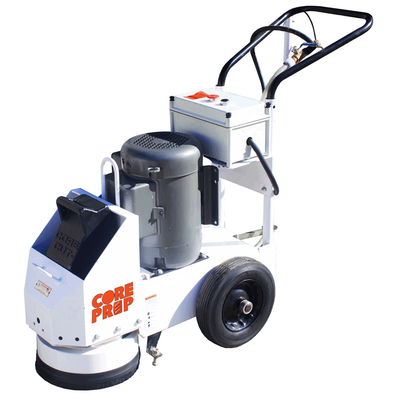Core_Prep_CPG100_Single_Head_Floor_Grinder_with_Electric_Motor_Side_View