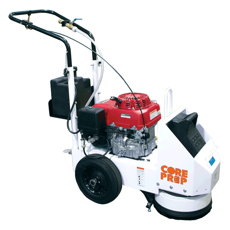 Core_Prep_CPG100_Single_Head_Floor_Grinder_with_Gas_Engine_Side_View