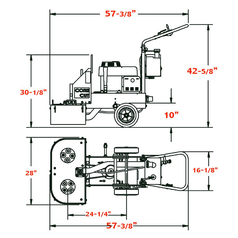 Core_Prep_CPG200_Dual_Head_Floor_Grinder_Dimensions