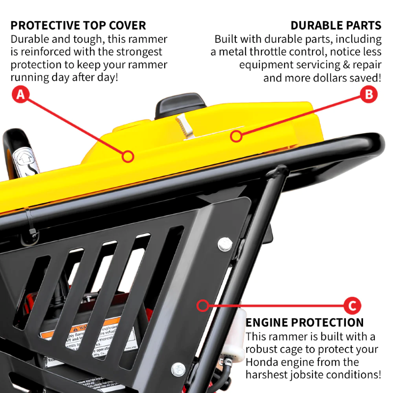 Tomahawk_Power_JX60H_Vibratory_Rammer_Protection_Features