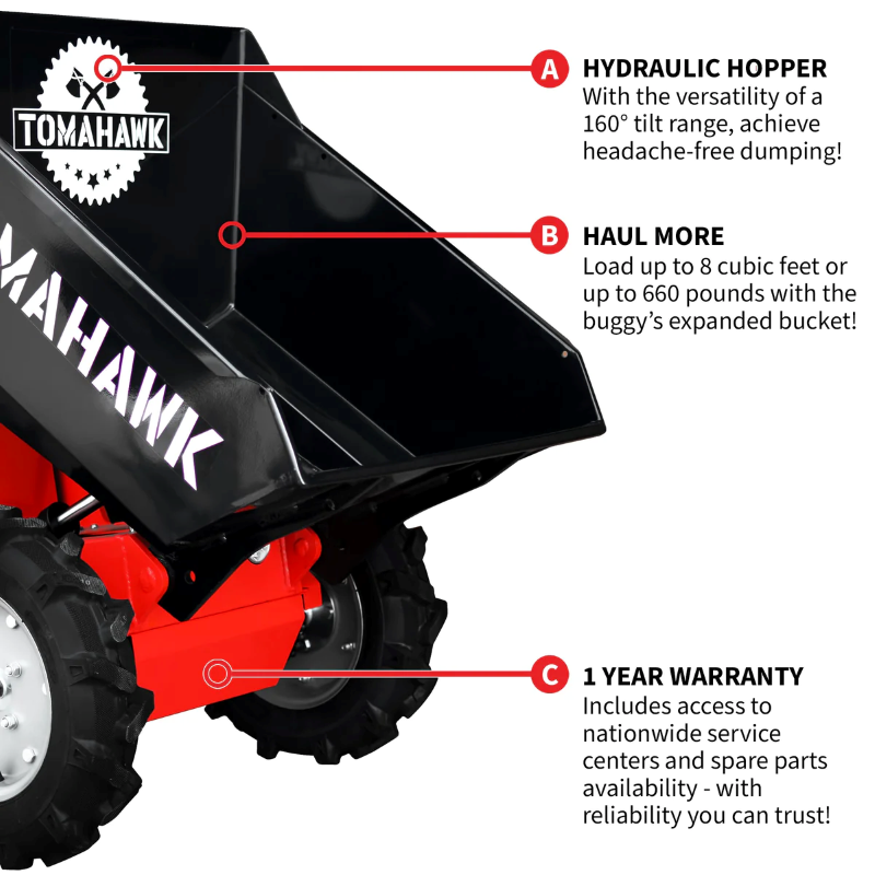 Tomahawk_Power_TBUGGY300e_30_inch_Electric_Power_Buggy_Hauling_Features