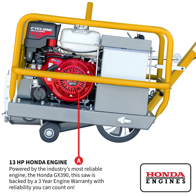Tomahawk_Power_TFS10H_10_inch_Early_Entry_Concrete_Saw_Engine_Features