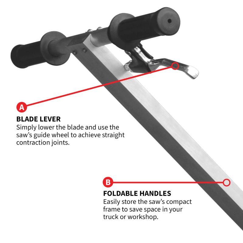 Tomahawk_Power_TFS6H_6_inch_Early_Entry_Concrete_Saw_Handle_Features