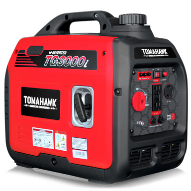 Tomahawk_Power_TG3000i_Gas_Powered_2000_Watt_Inverter_Generator_Close_Up_View