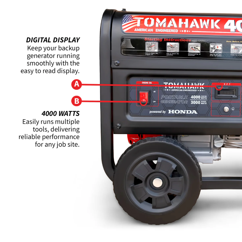 Tomahawk_Power_TG4000H_Gas_Powered_4000_Watt_Generator_Features_3