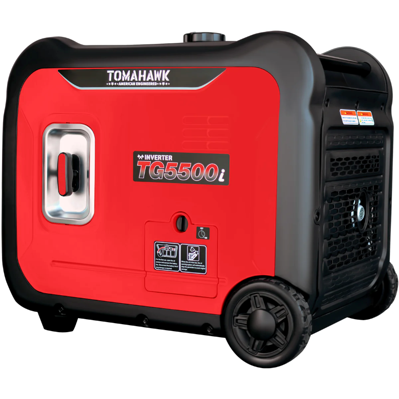 Tomahawk Power TG5500i Gas Powered 5500 Watt Inverter Generator ...