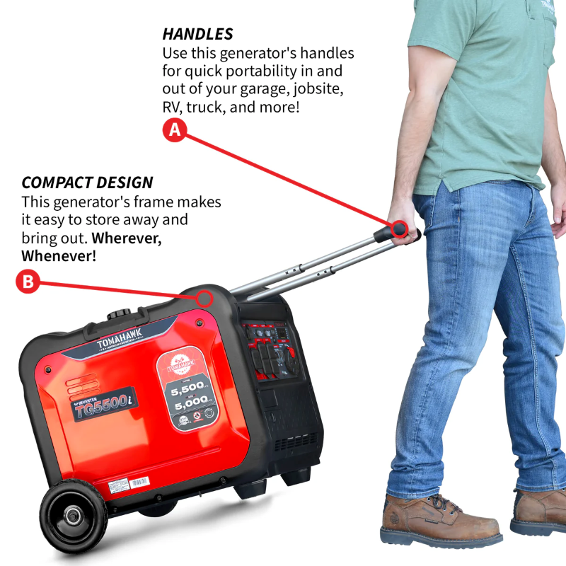 Tomahawk_Power_TG5500i_Gas_Powered_5500_Watt_Inverter_Generator_Features_Part_2