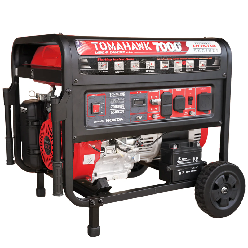 Tomahawk_Power_TG7000H_Honda_Gas_Powered_7000_Watt_Generator_Close_Up_View