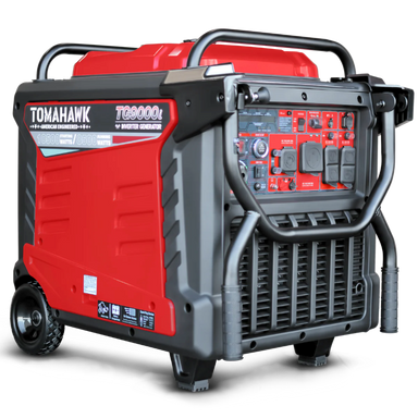 Tomahawk_Power_TG9000i_Gas_Powered_10500_Watt_Inverter_Generator_Close_Up_View