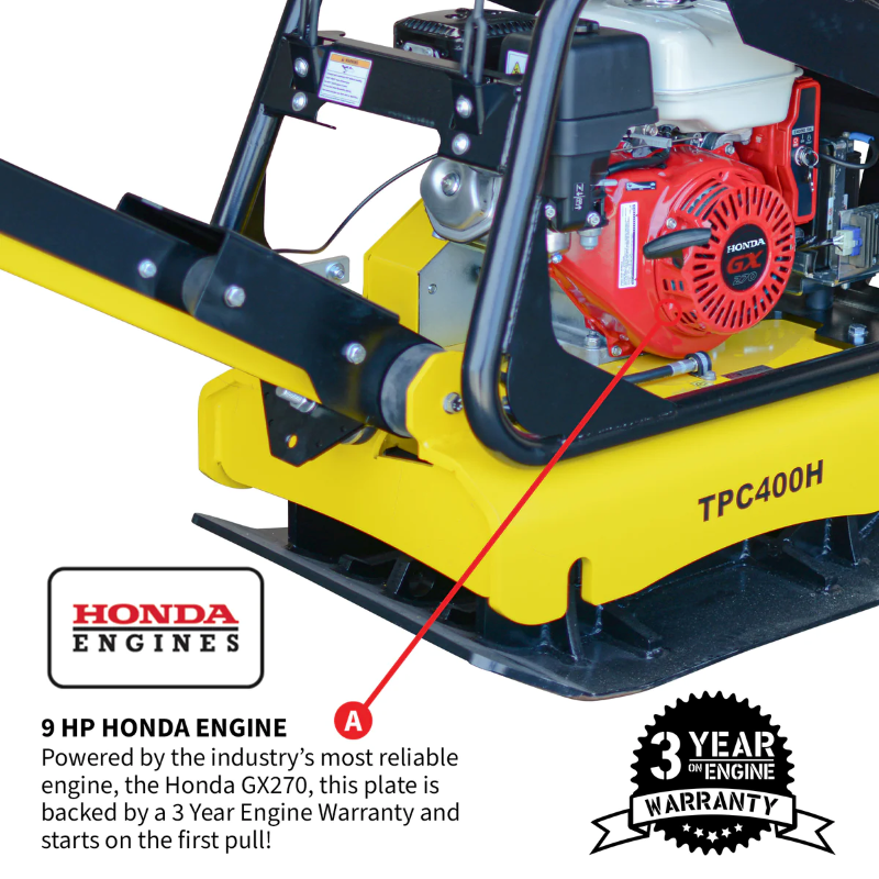 Tomahawk_Power_TPC400H_Reversible_Plate_Compactor_with_9_HP_Honda_Engine_Features