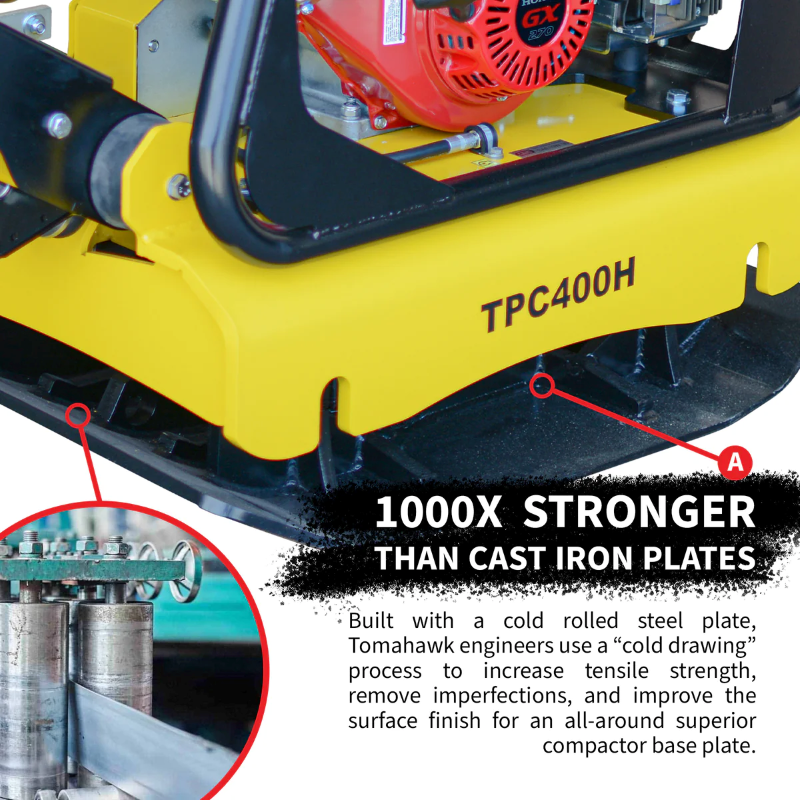 Tomahawk_Power_TPC400H_Reversible_Plate_Compactor_with_9_HP_Honda_Engine_Plate_Features