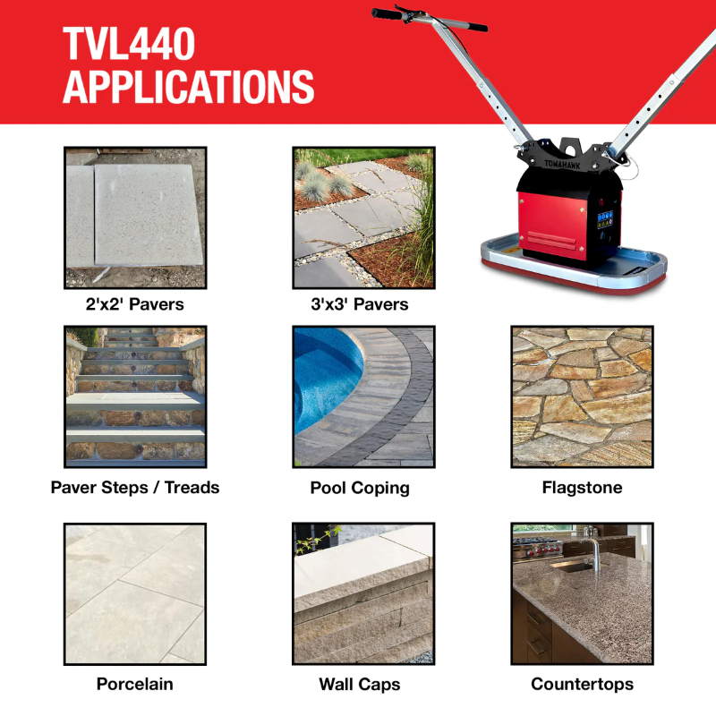 Tomahawk_Power_TVL440_Electric_Paver_Slab_Vacuum_Lifter_Applications