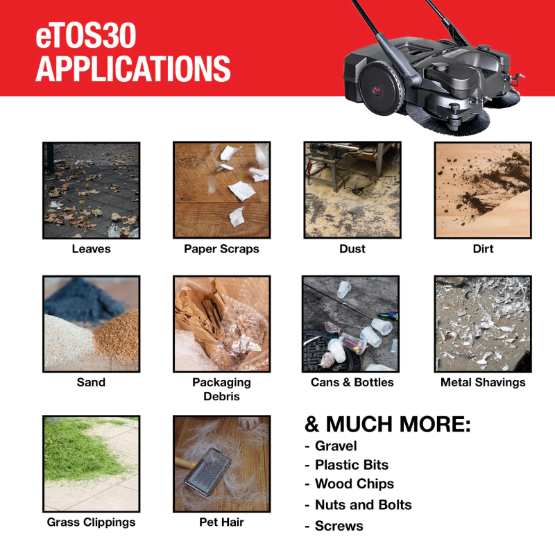 Tomahawk_Power_eTOS30_30_inch_Battery_Powered_Push_Sweeper_Applications